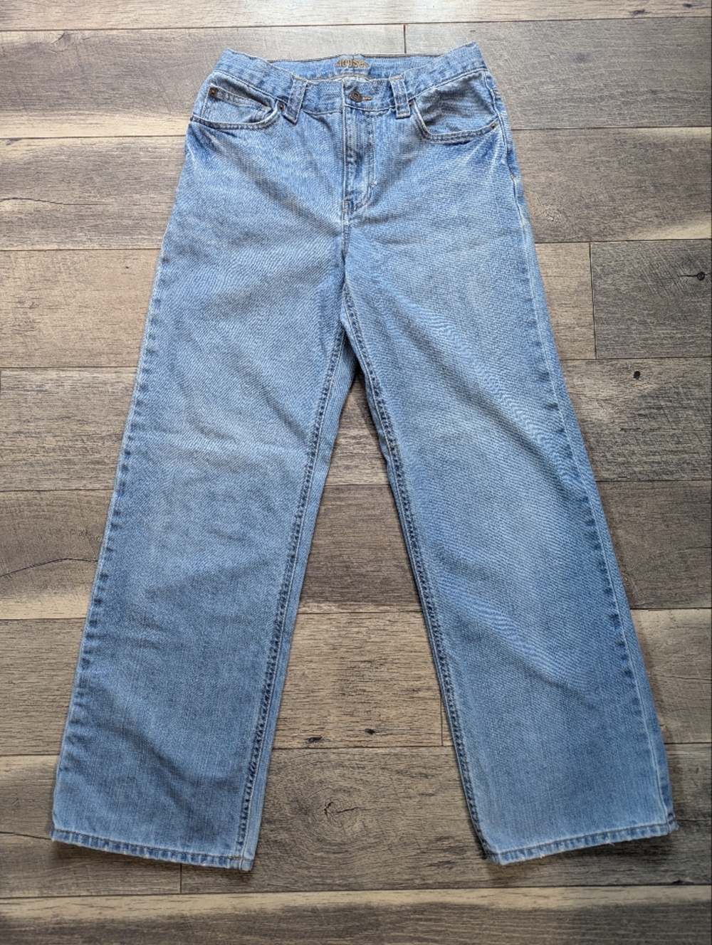 Old Navy Light Blue Wide-Leg Jeans